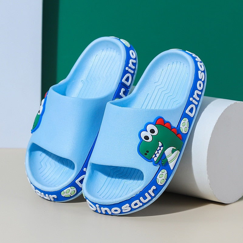 Chinelo Infantil Anti-Derrapante Dino Crocks